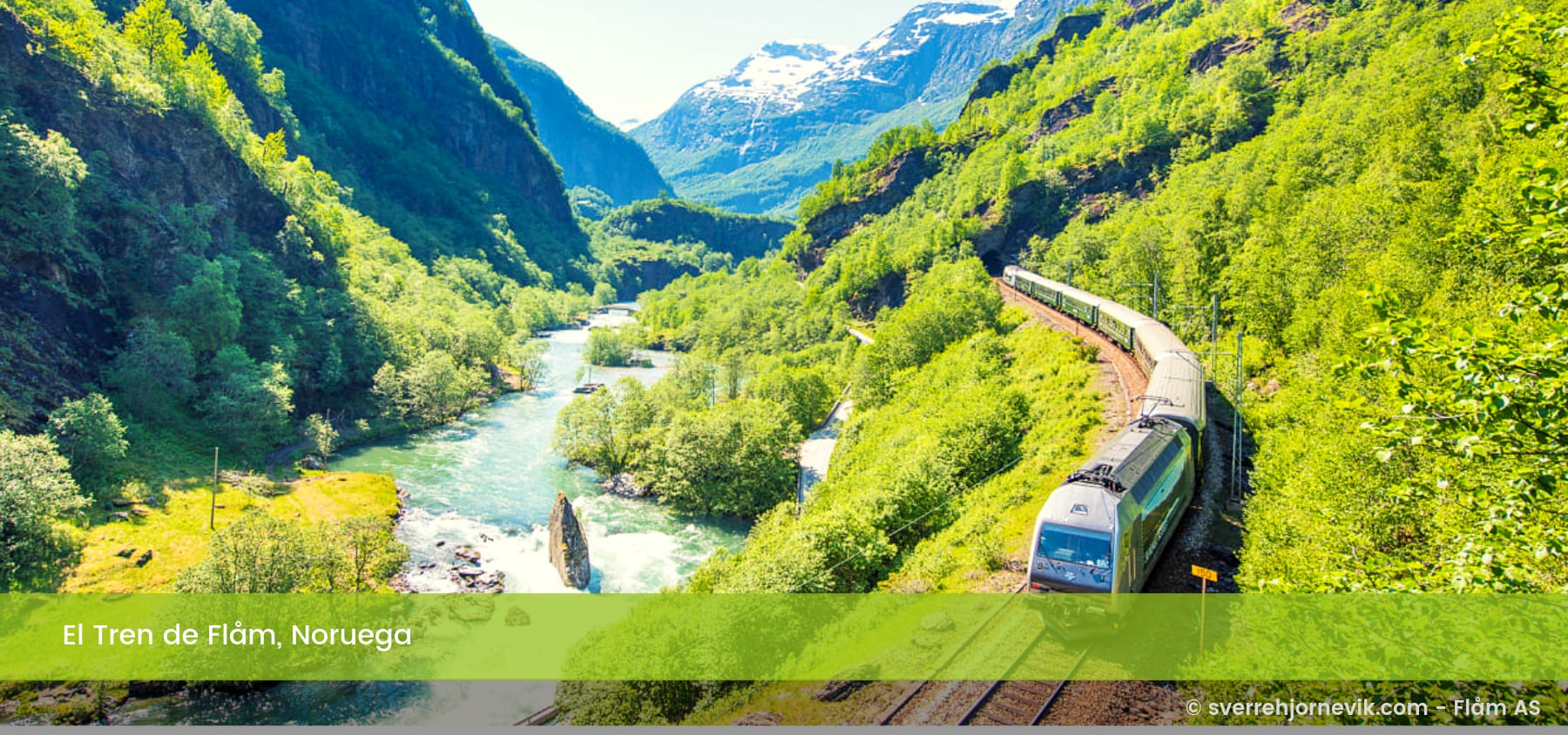 El Tren de Flåm Noruega